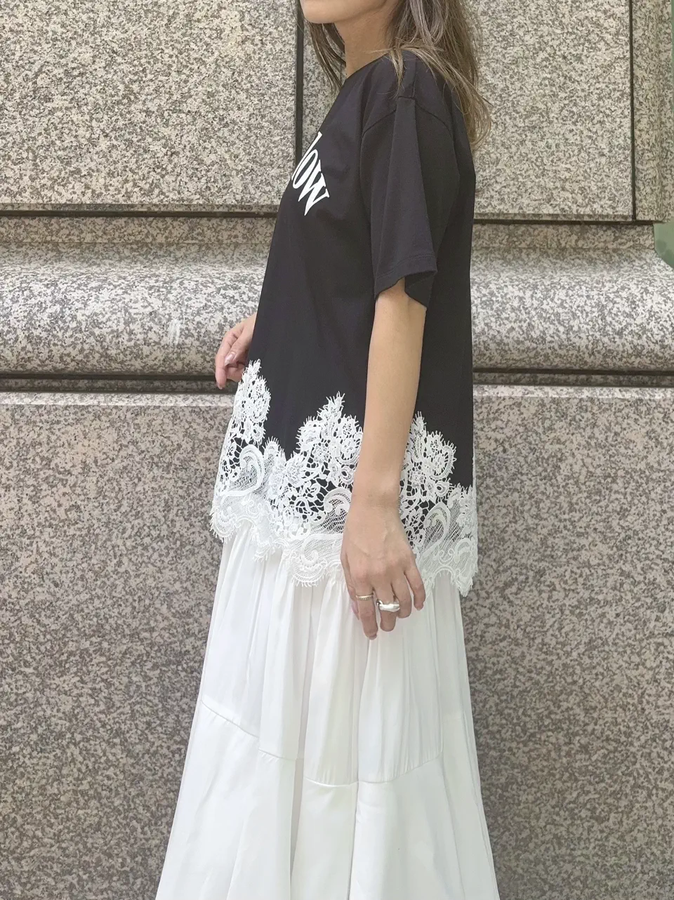 GRACE CONTINENTAL yukimi yonee コーディネート画像