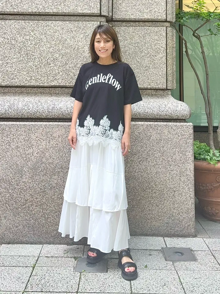 GRACE CONTINENTAL yukimi yonee コーディネート画像