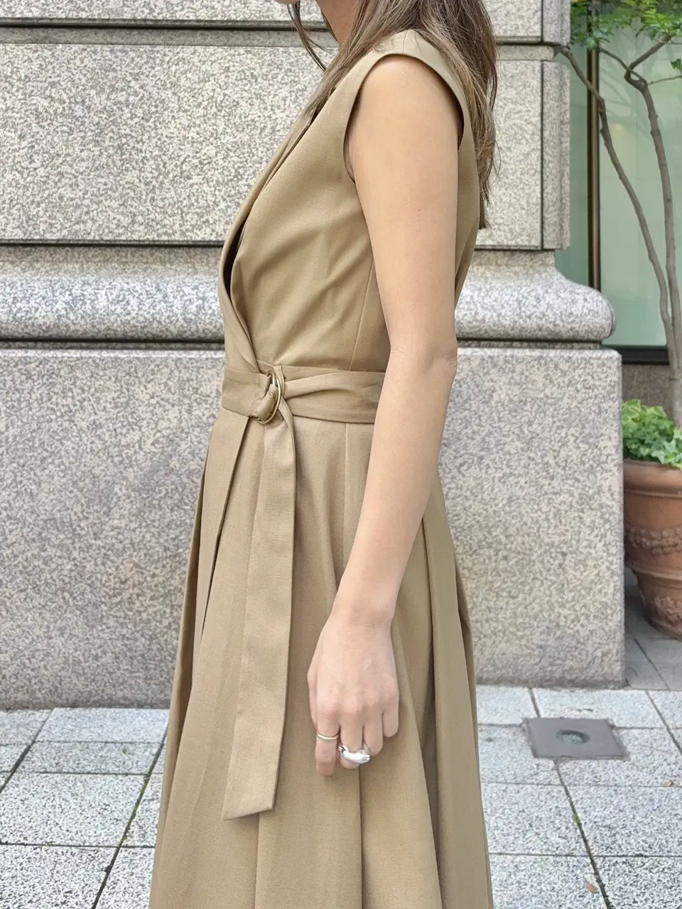 GRACE CONTINENTAL yukimi yonee コーディネート画像