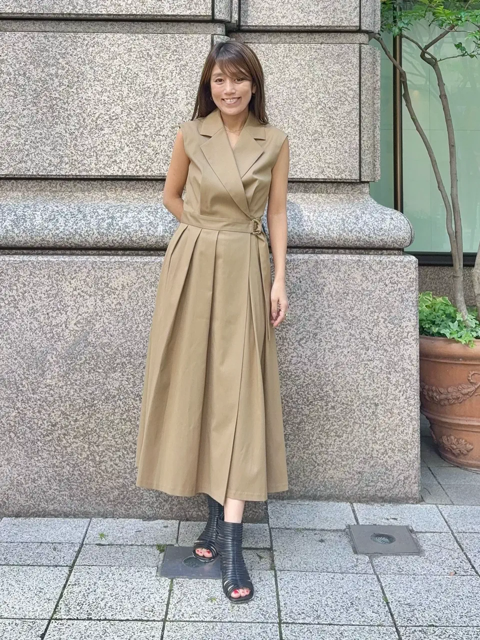 GRACE CONTINENTAL yukimi yonee コーディネート画像