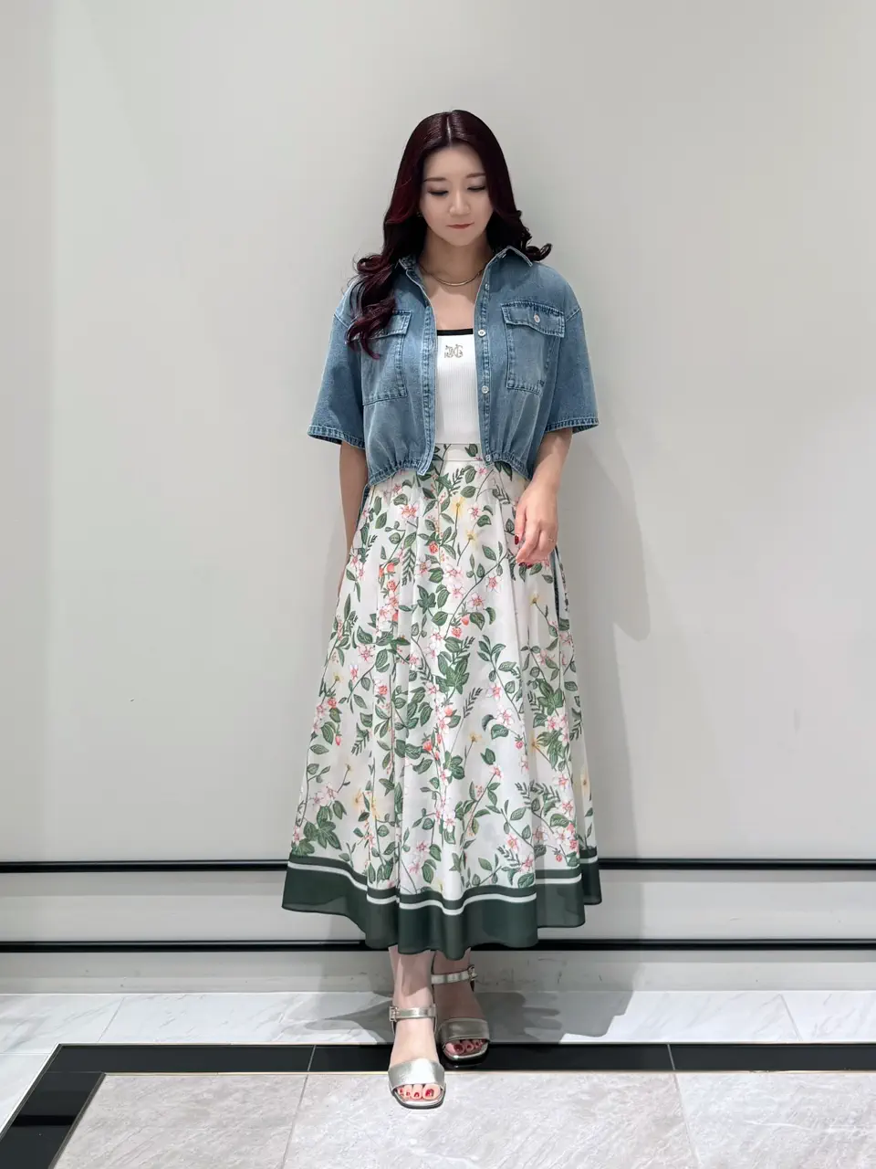 GRACE CONTINENTAL MOMOKO コーディネート画像