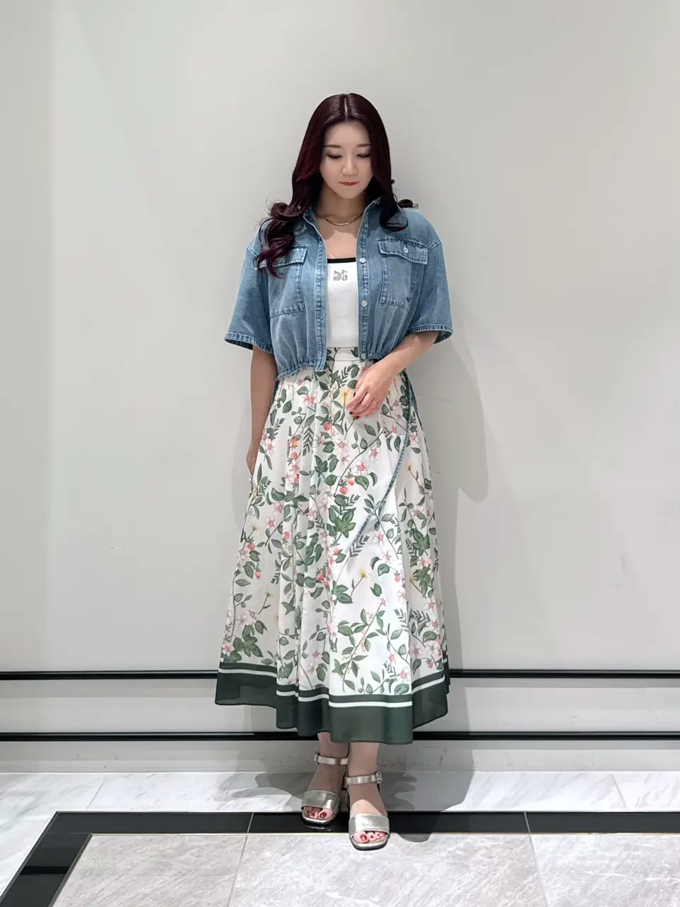 GRACE CONTINENTAL MOMOKO コーディネート画像