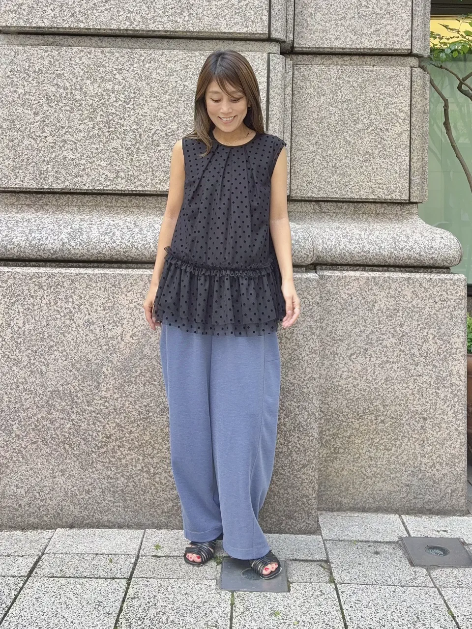 GRACE CONTINENTAL yukimi yonee コーディネート画像