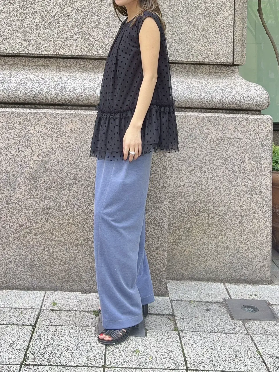 GRACE CONTINENTAL yukimi yonee コーディネート画像