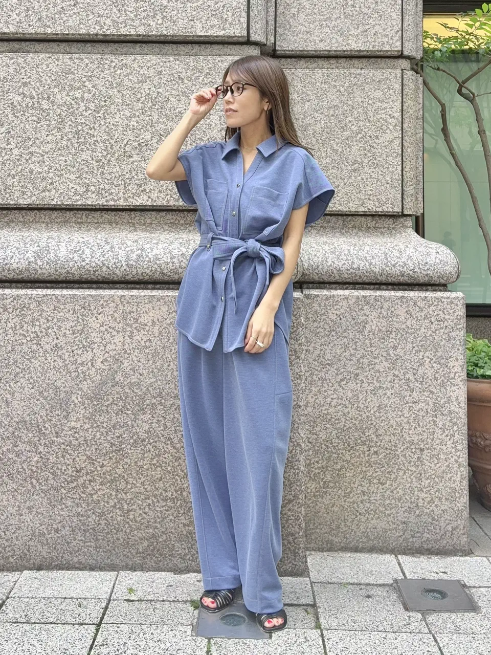 GRACE CONTINENTAL yukimi yonee コーディネート画像