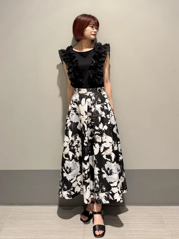 GRACE CONTINENTAL MORITA AI コーディネート画像