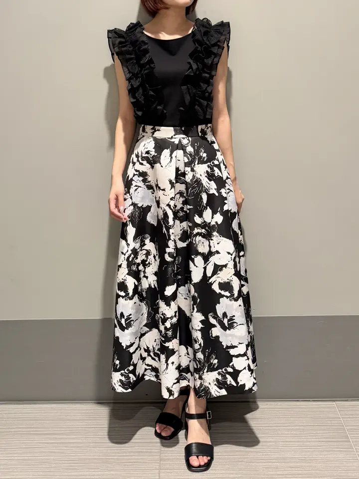 GRACE CONTINENTAL MORITA AI コーディネート画像