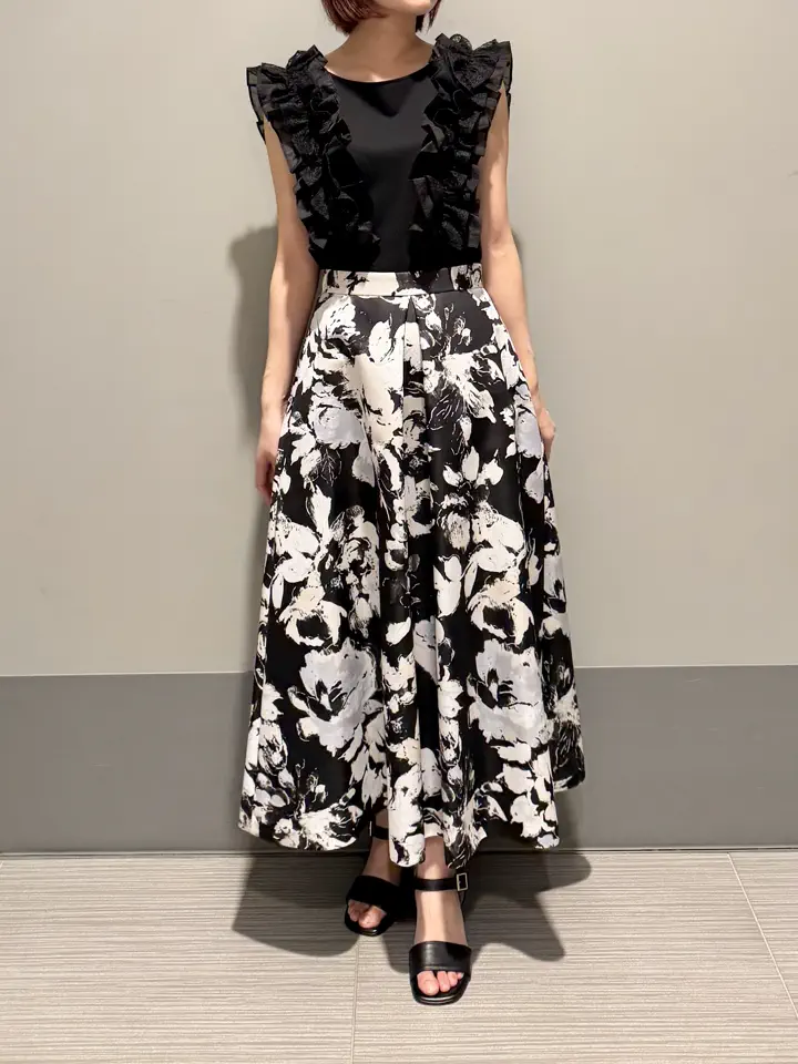 GRACE CONTINENTAL MORITA AI コーディネート画像