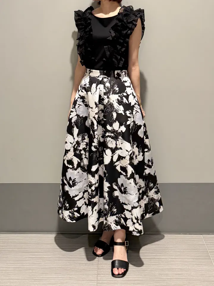 GRACE CONTINENTAL MORITA AI コーディネート画像