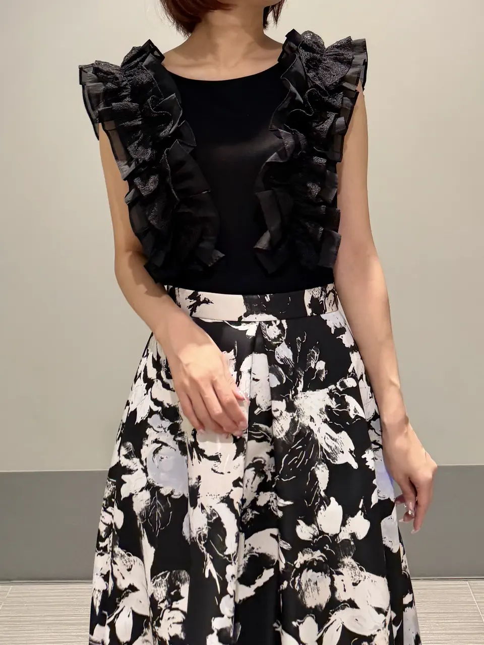 GRACE CONTINENTAL MORITA AI コーディネート画像