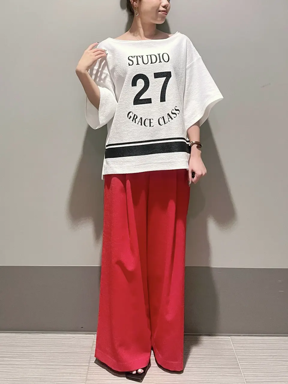 GRACE CONTINENTAL 細川　もなみ コーディネート画像