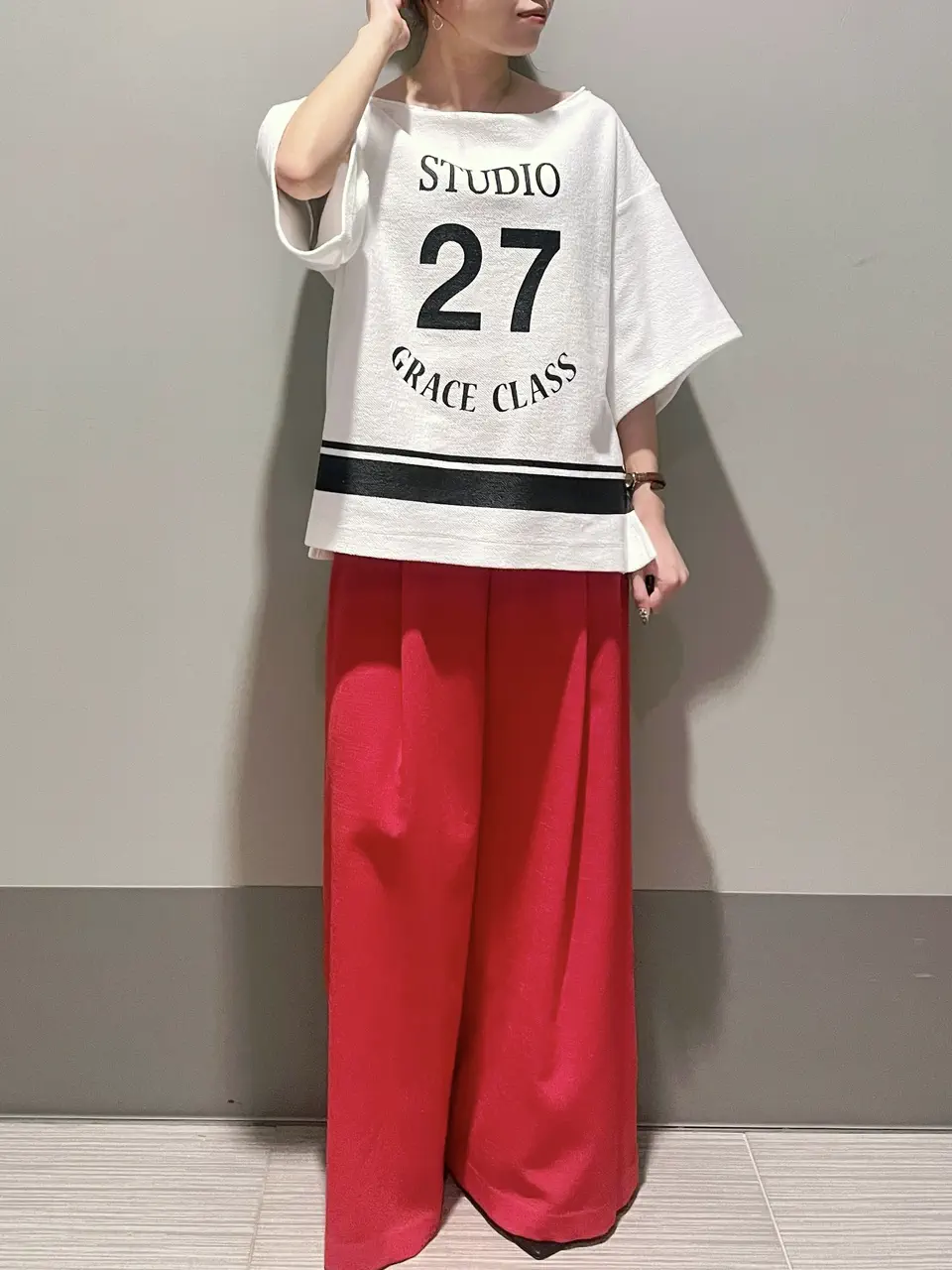 GRACE CONTINENTAL 細川　もなみ コーディネート画像