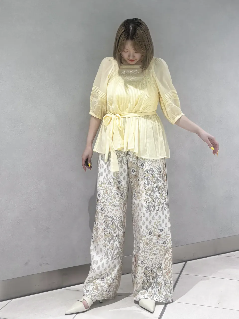 GRACE CONTINENTAL SAYUMI Nagashima コーディネート画像