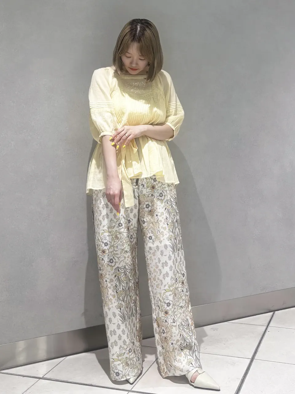 GRACE CONTINENTAL SAYUMI Nagashima コーディネート画像