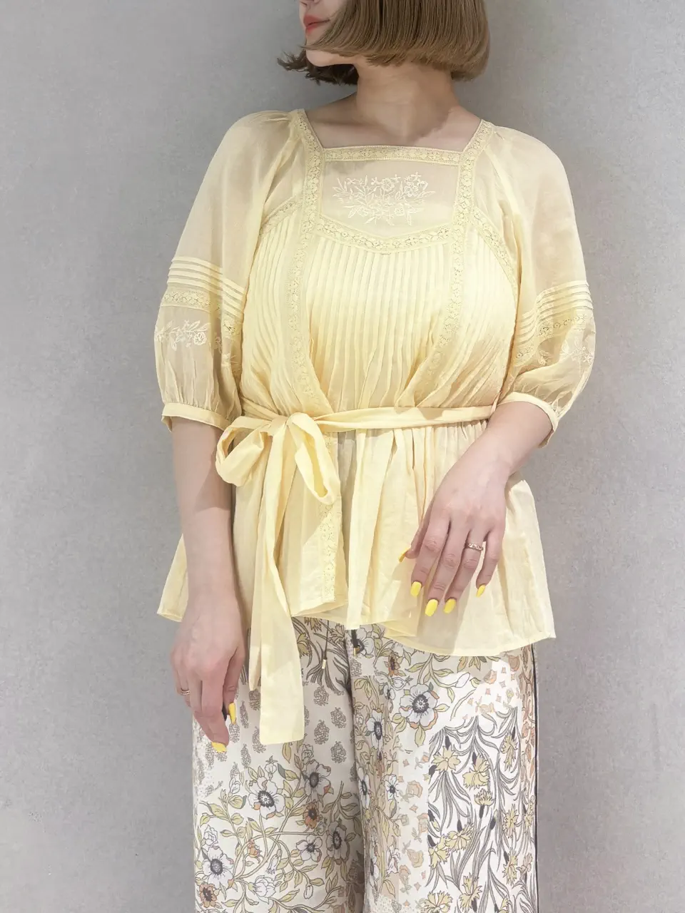 GRACE CONTINENTAL SAYUMI Nagashima コーディネート画像