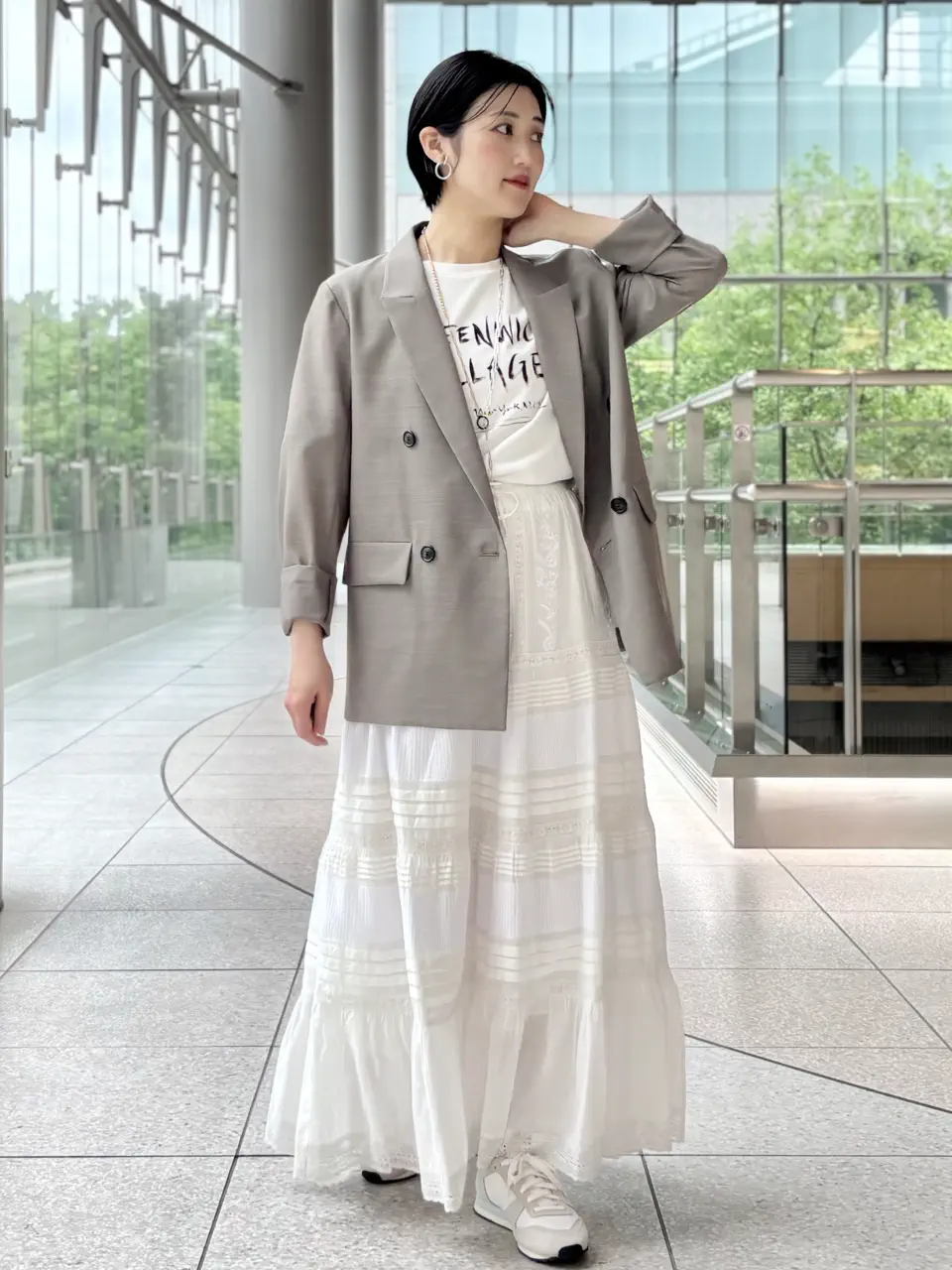 GRACE CONTINENTAL A.FUKUDA コーディネート画像