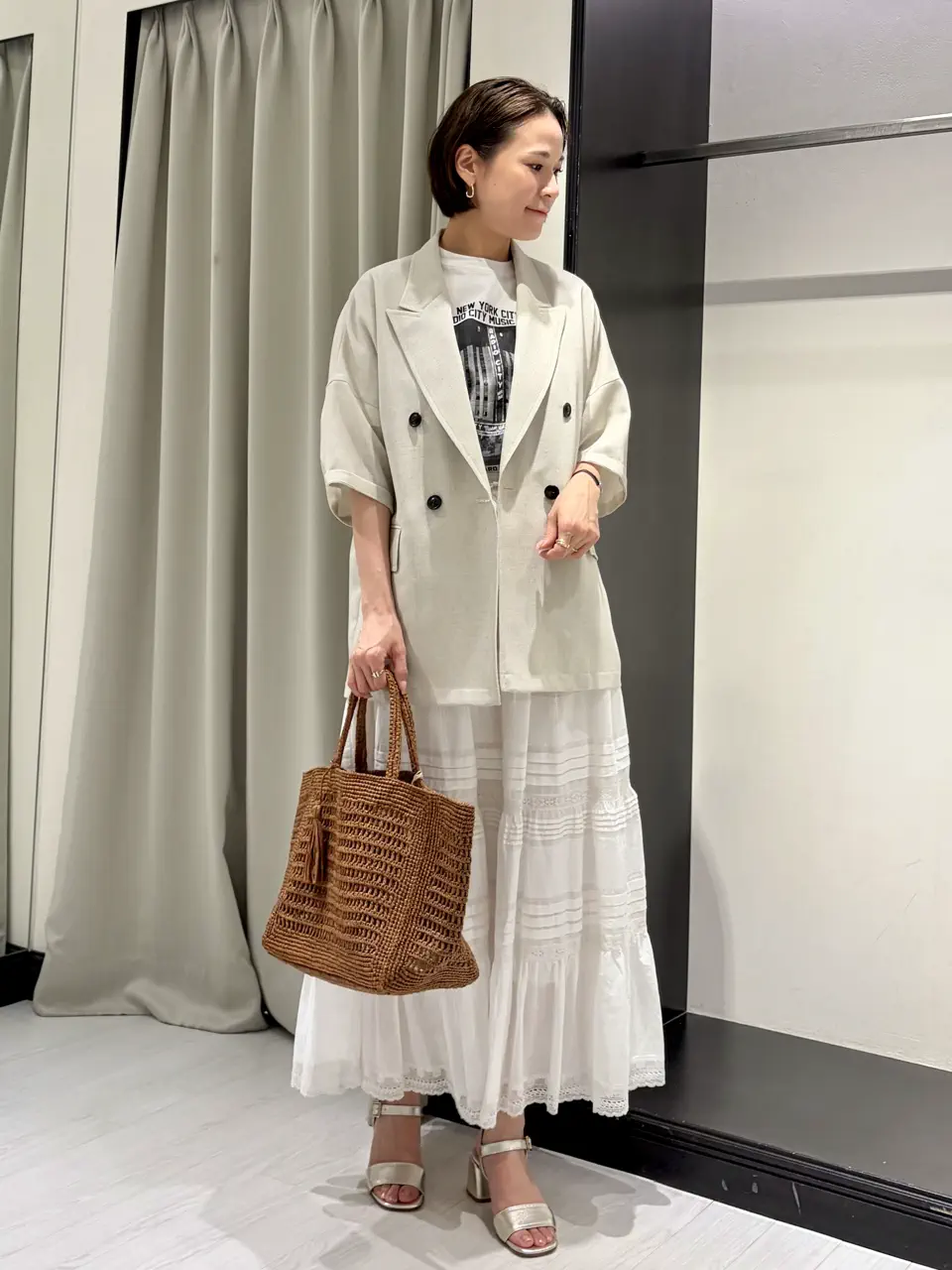 GRACE CONTINENTAL 亀田 未希 コーディネート画像