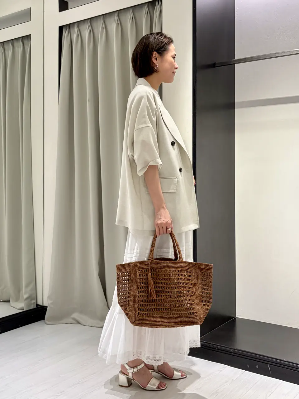 GRACE CONTINENTAL 亀田 未希 コーディネート画像