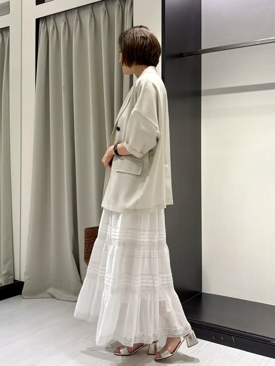GRACE CONTINENTAL 亀田 未希 コーディネート画像