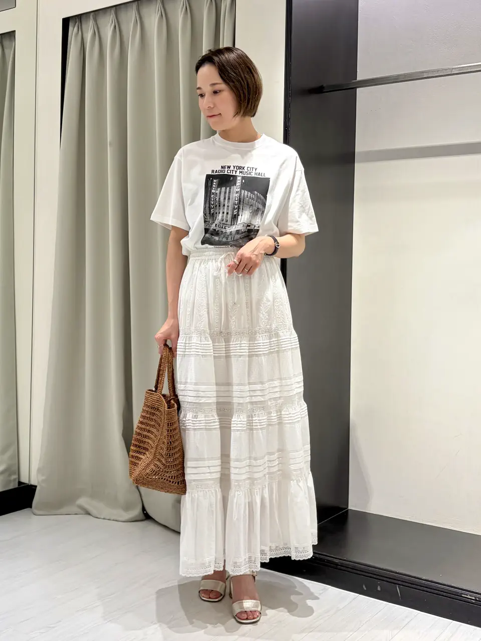 GRACE CONTINENTAL 亀田 未希 コーディネート画像