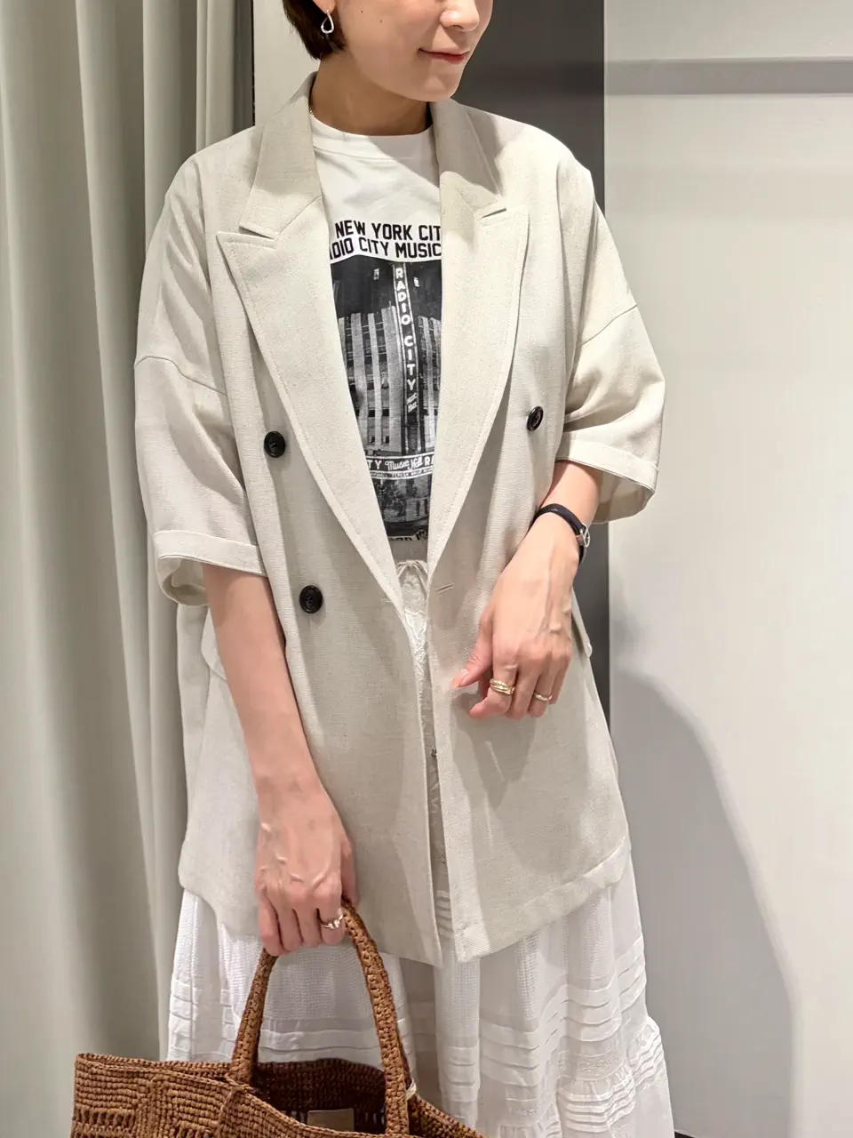 GRACE CONTINENTAL 亀田 未希 コーディネート画像