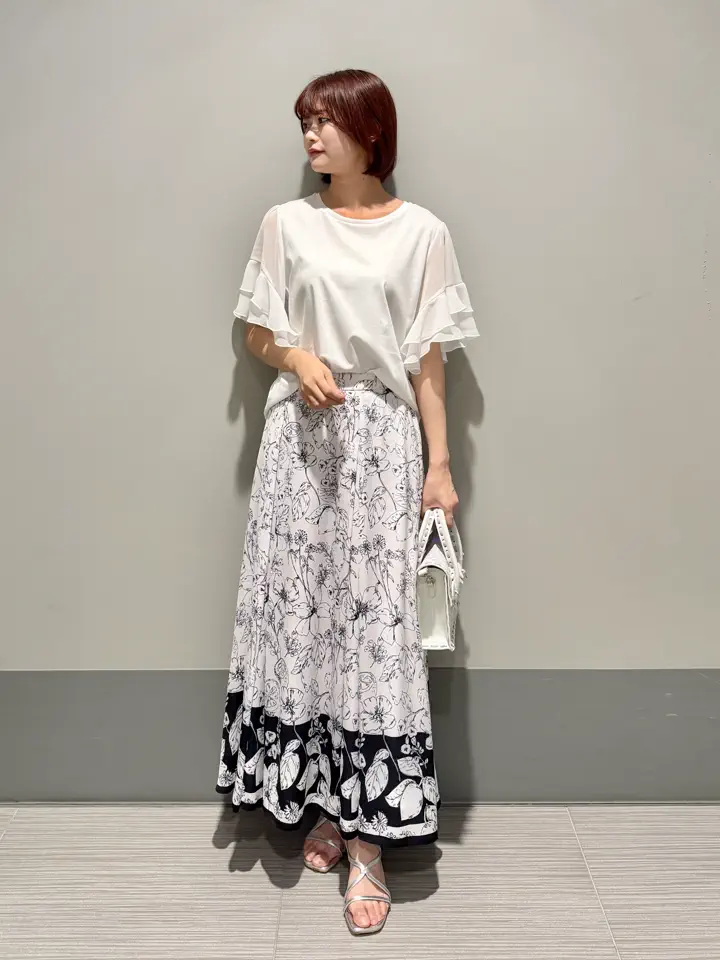 GRACE CONTINENTAL MORITA AI コーディネート画像