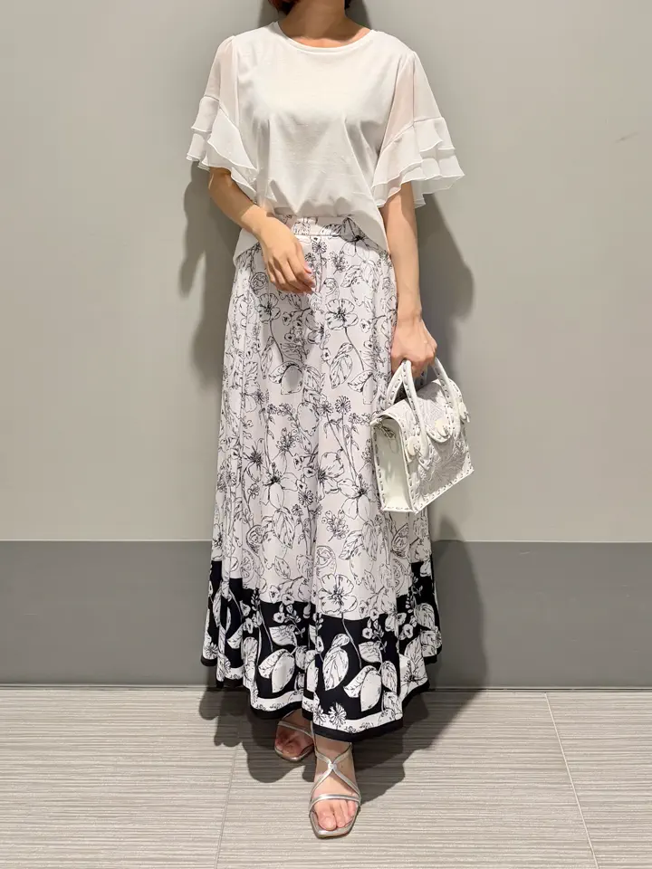 GRACE CONTINENTAL MORITA AI コーディネート画像