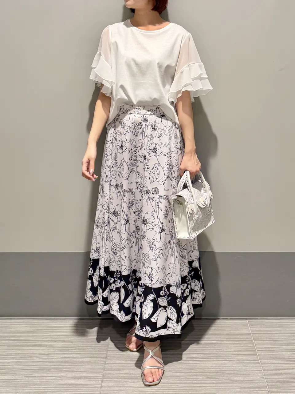 GRACE CONTINENTAL MORITA AI コーディネート画像