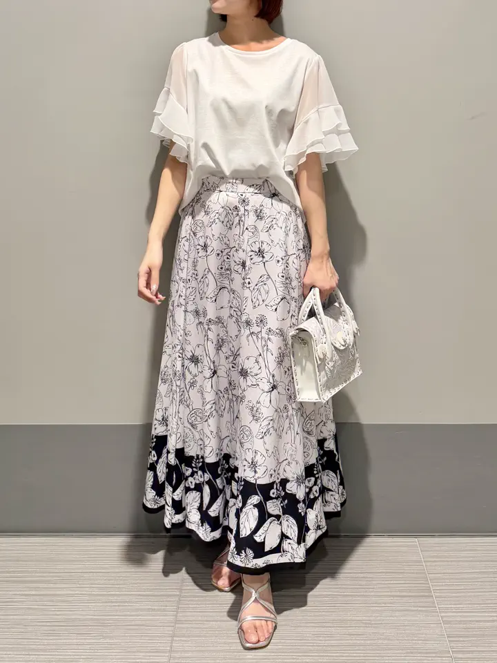 GRACE CONTINENTAL MORITA AI コーディネート画像