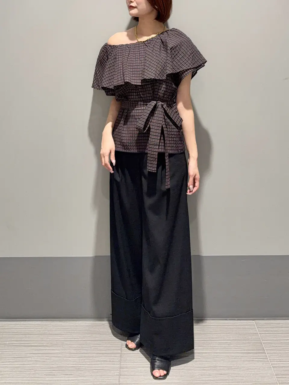 GRACE CONTINENTAL MORITA AI コーディネート画像