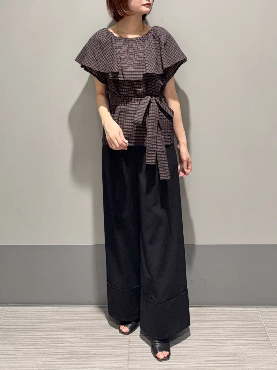 GRACE CONTINENTAL MORITA AI コーディネート画像