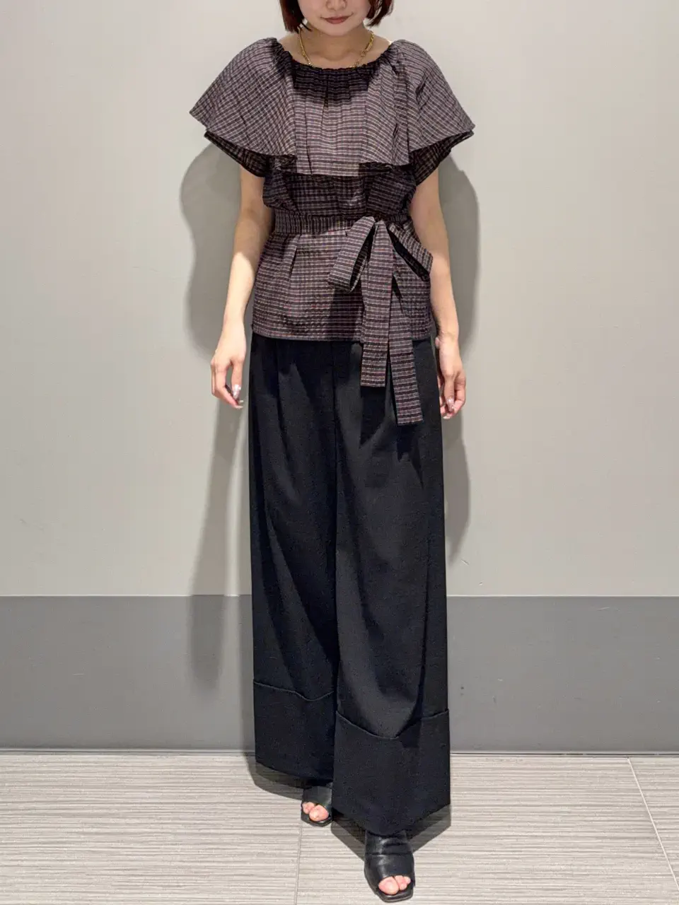 GRACE CONTINENTAL MORITA AI コーディネート画像