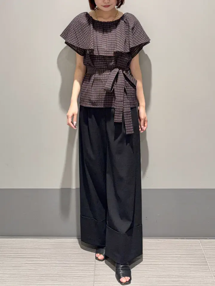 GRACE CONTINENTAL MORITA AI コーディネート画像