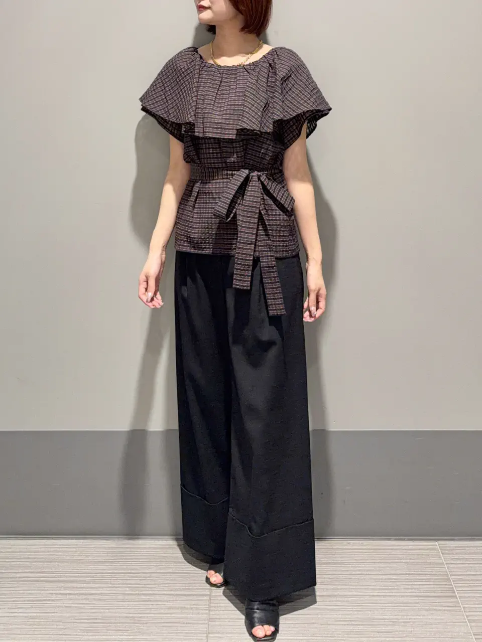 GRACE CONTINENTAL MORITA AI コーディネート画像