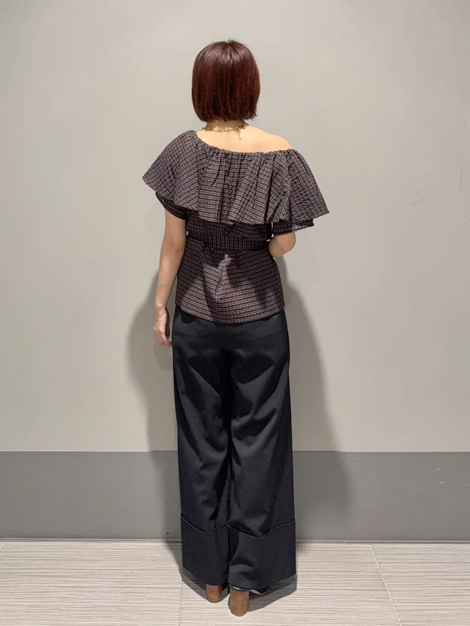 GRACE CONTINENTAL MORITA AI コーディネート画像