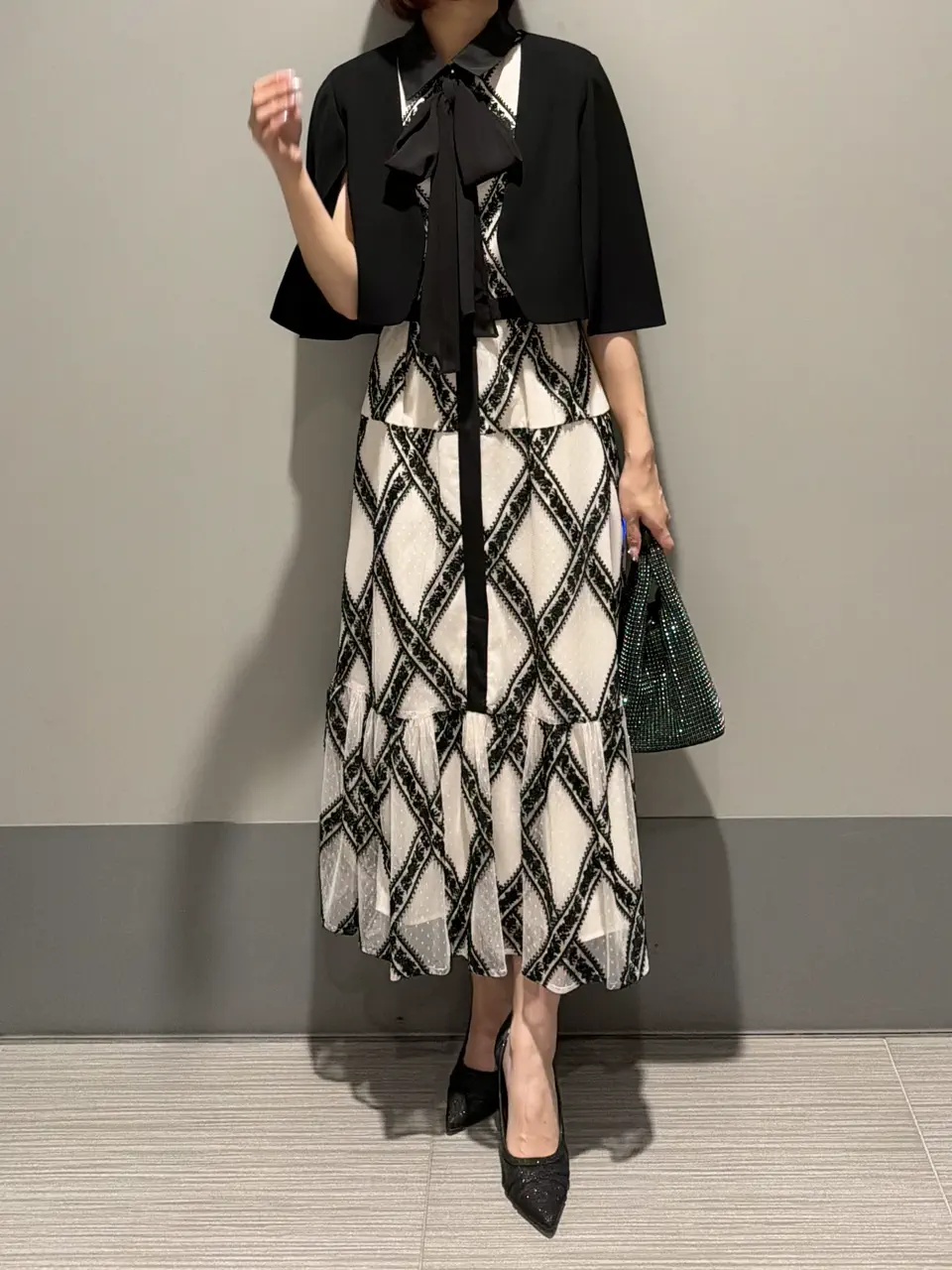 GRACE CONTINENTAL MORITA AI コーディネート画像