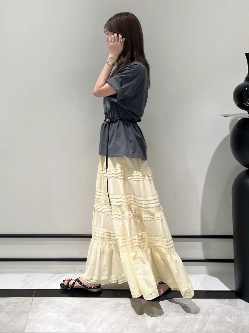 GRACE CONTINENTAL A.Kameyama コーディネート画像