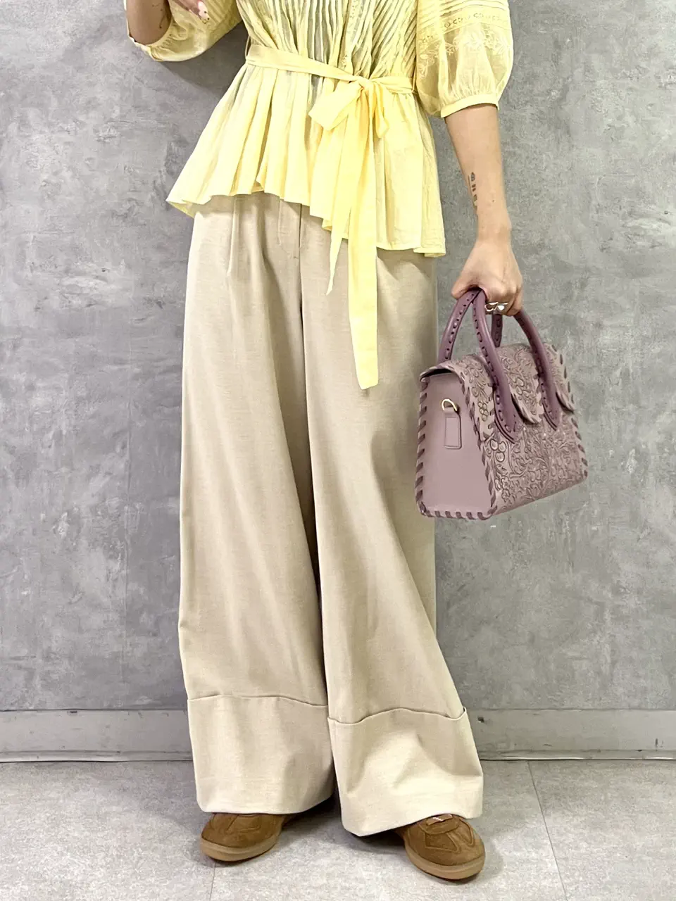 GRACE CONTINENTAL NORIA コーディネート画像