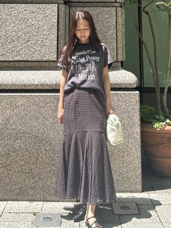 GRACE CONTINENTAL ERINA KATO コーディネート画像