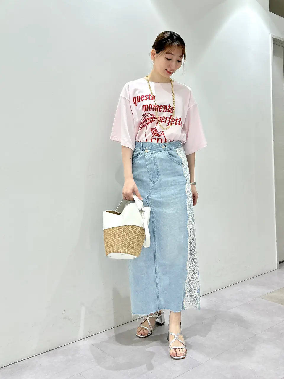 GRACE CONTINENTAL eri コーディネート画像
