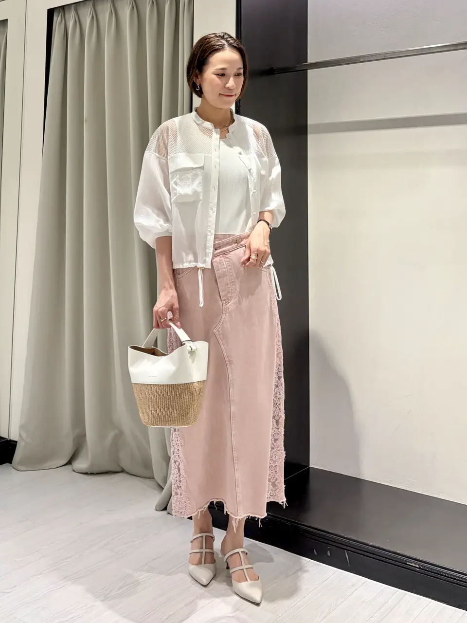 GRACE CONTINENTAL 亀田 未希 コーディネート画像