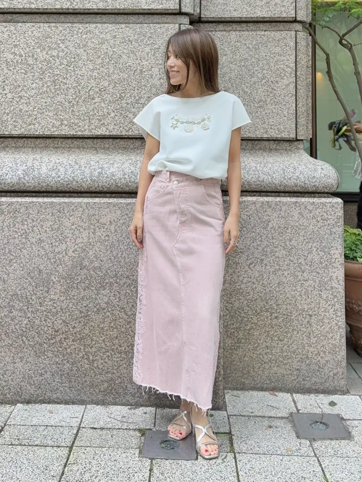 GRACE CONTINENTAL yukimi yonee コーディネート画像