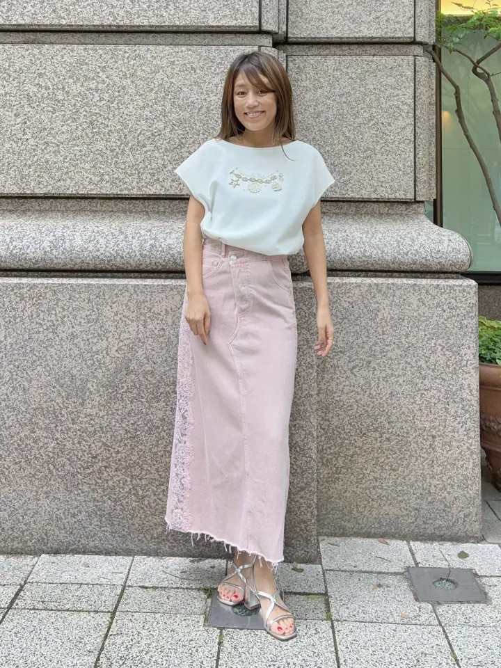 GRACE CONTINENTAL yukimi yonee コーディネート画像
