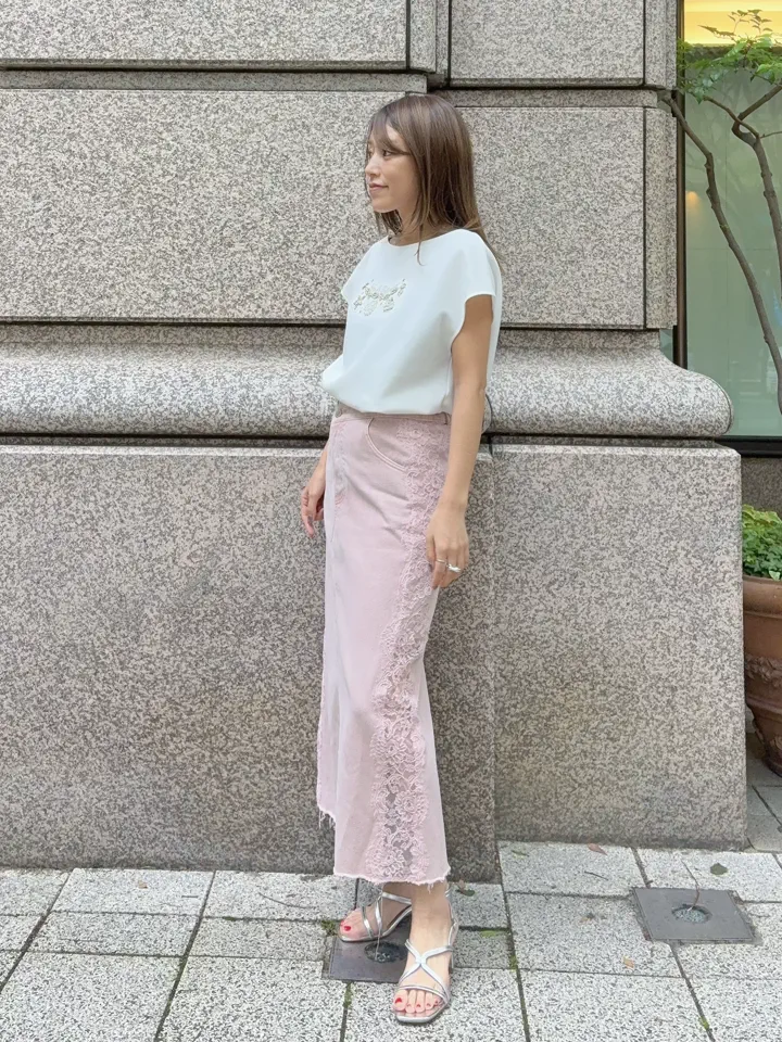GRACE CONTINENTAL yukimi yonee コーディネート画像
