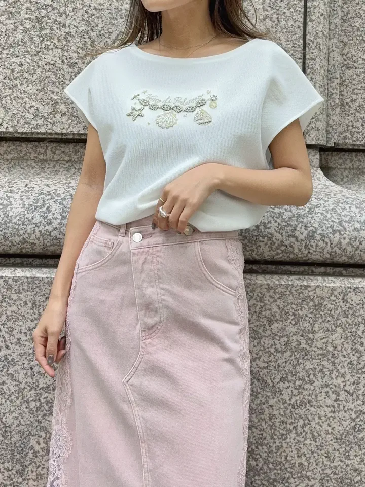 GRACE CONTINENTAL yukimi yonee コーディネート画像