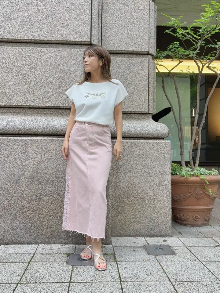 GRACE CONTINENTAL yukimi yonee コーディネート画像