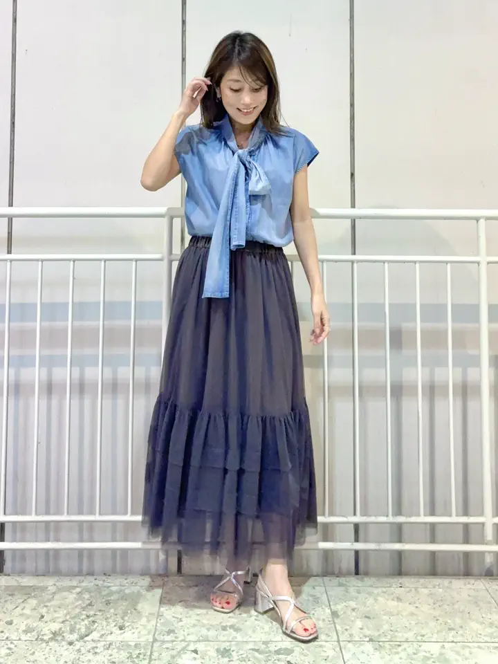 GRACE CONTINENTAL yukimi yonee コーディネート画像