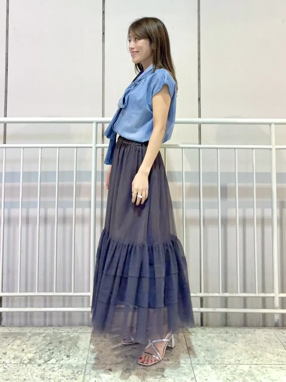 GRACE CONTINENTAL yukimi yonee コーディネート画像