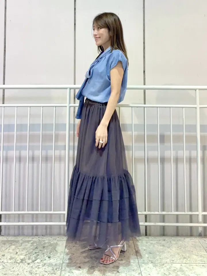 GRACE CONTINENTAL yukimi yonee コーディネート画像