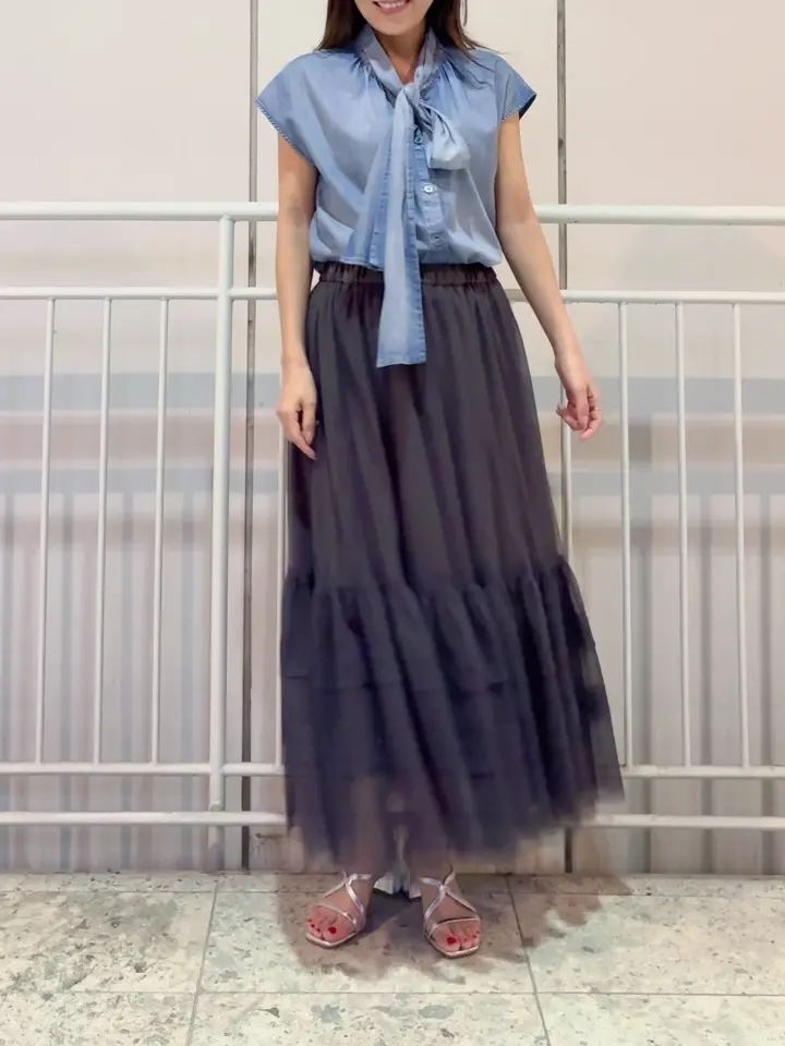 GRACE CONTINENTAL yukimi yonee コーディネート画像